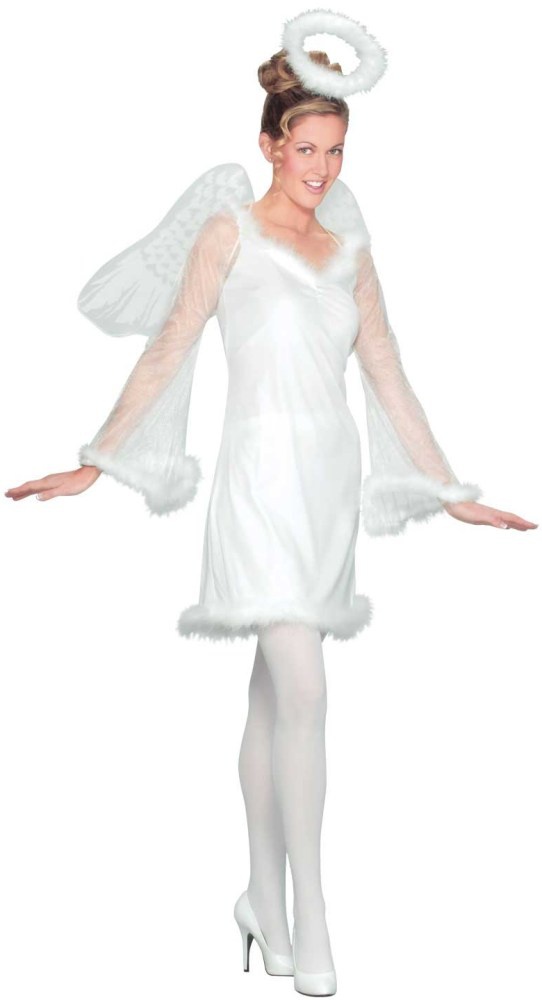 Womens Heaven Sent Adult Angel Costume Mr. Costumes