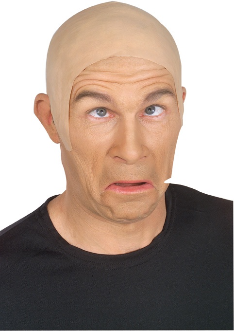 Latex Flesh Skin Head Accessories