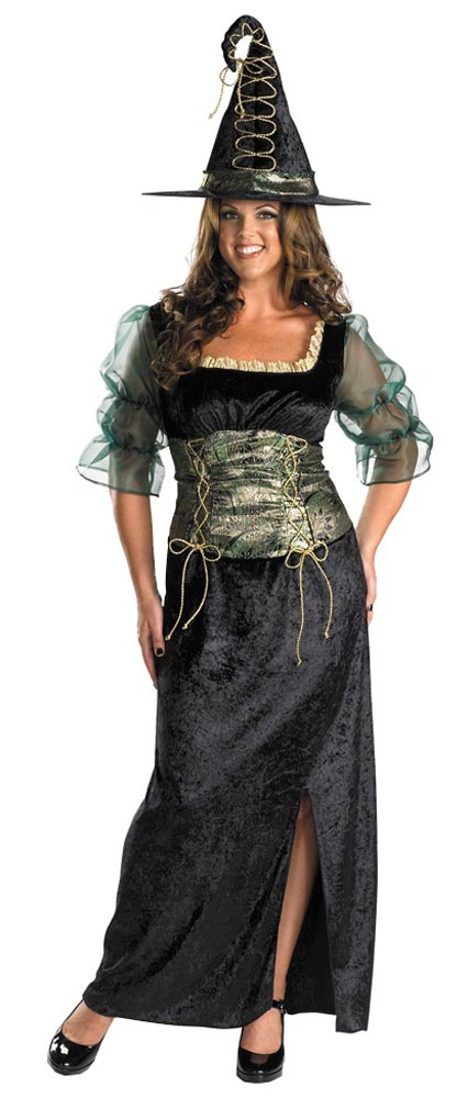 plus size witch robe