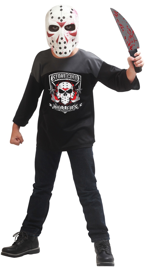 Stone Cold Killer Scary Kids Costume Mr. Costumes