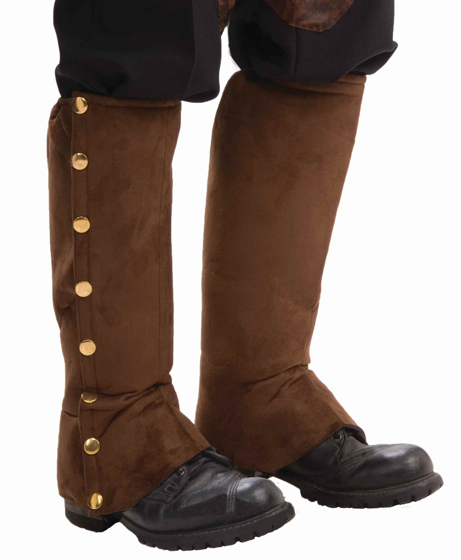 costume boot covers steunk brown suede boot covers mr costumes costume boot covers steunk brown suede boot covers mr costumes
