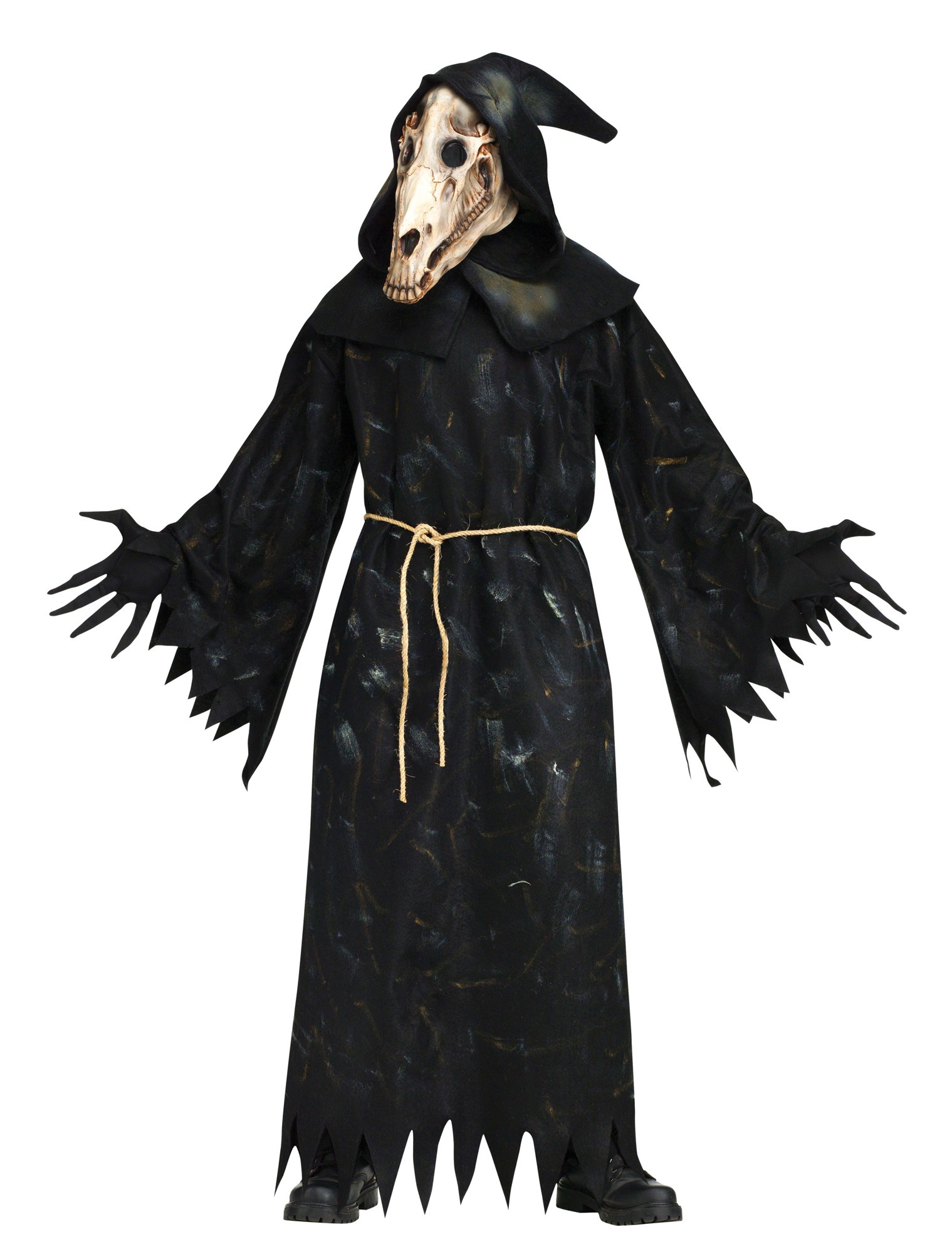 Horse Skull Demon Scary Adult Costume Mr. Costumes