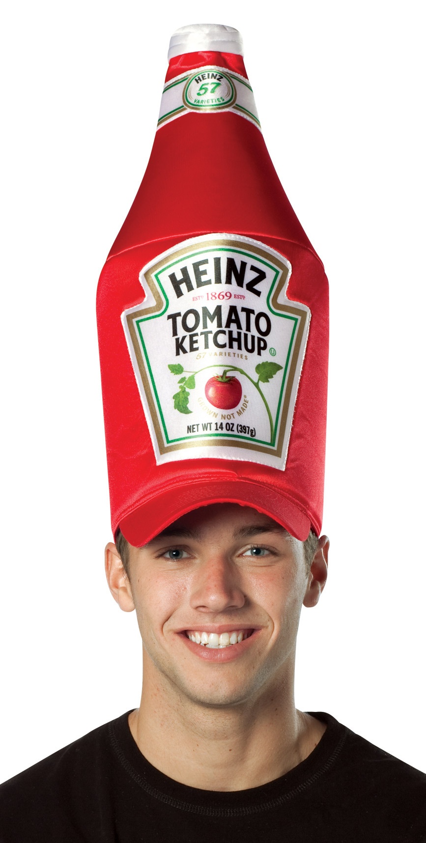 Heinz Ketchup Hat Mr. Costumes
