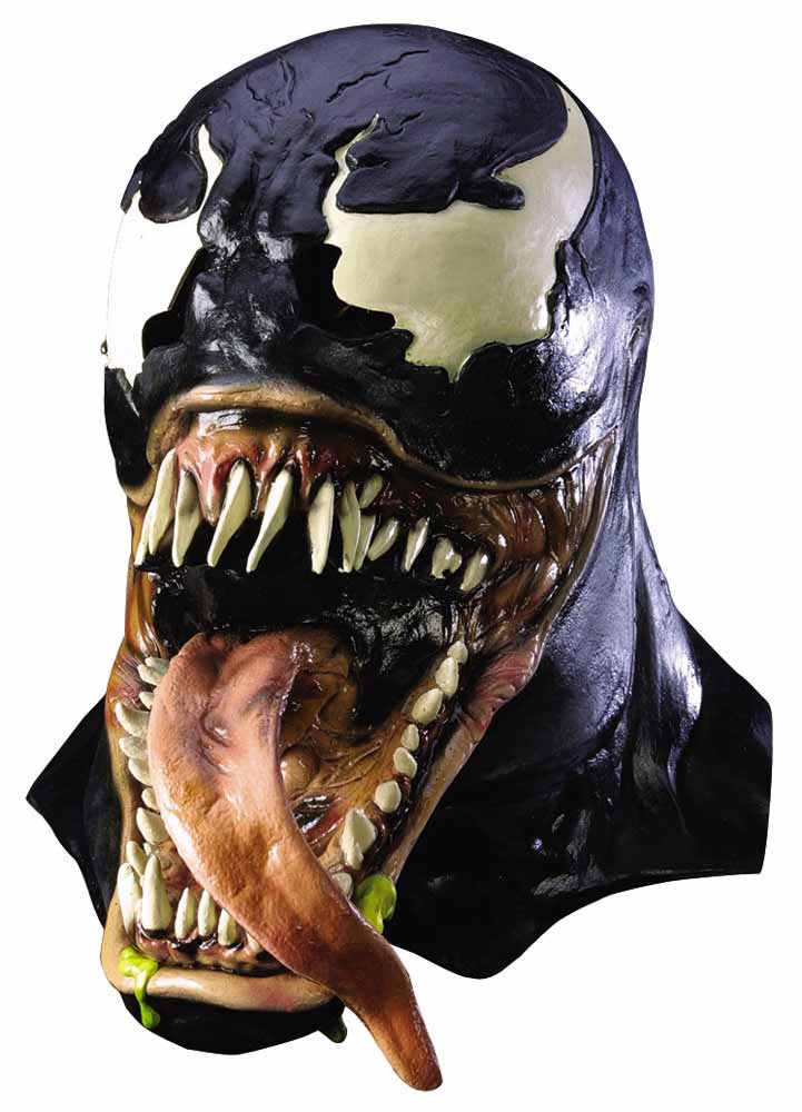spiderman 3 venom mask. Latex SpiderMan Venom Mask